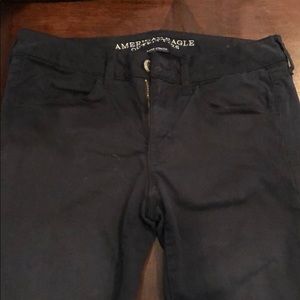 American eagle navy blue jegging